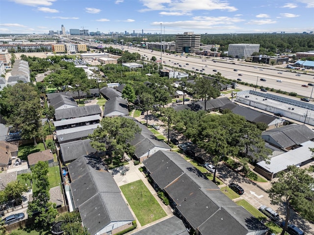 1016 E Tri Oaks Ln Unit 79, Houston, TX 77043 - bird's eye view with a view of city