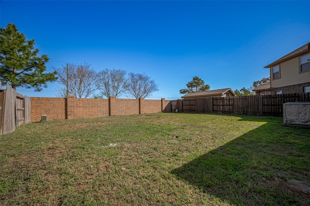 24114 Morrison Ln, Katy, TX 77493 - view of yard featuring a fenced backyard