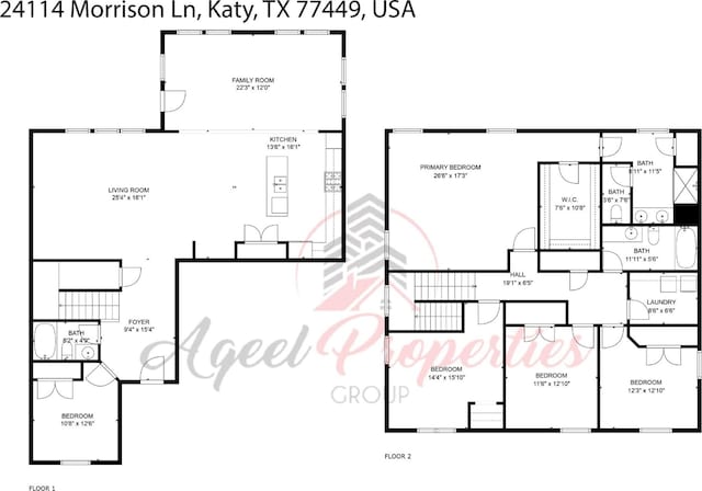 24114 Morrison Ln, Katy, TX 77493 - view of layout