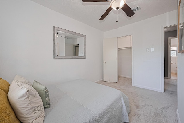 13018 Vernon Rd, Cypress, TX 77429 - bedroom featuring carpet floors, baseboards, and ceiling fan