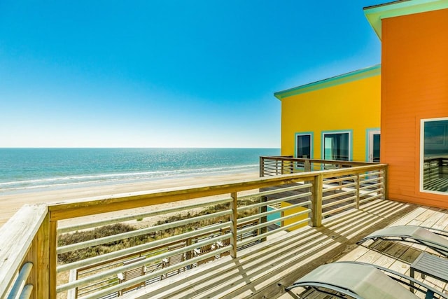 2386 Hwy 87, Gilchrist, TX 77617 - balcony with a water view and a view of the beach