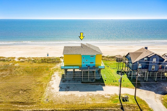 2386 Hwy 87, Gilchrist, TX 77617 - view of water feature featuring a view of the beach