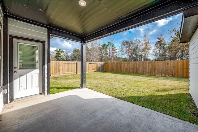 26234 Cooperstown Way, Splendora, TX 77372 - view of patio / terrace featuring a fenced backyard