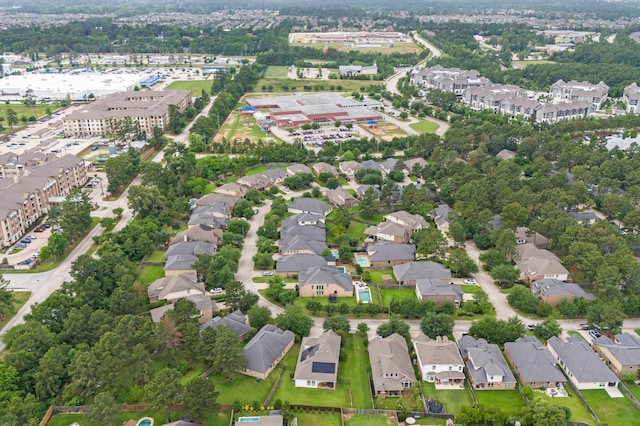 aerial view
