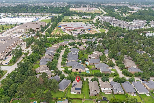 drone / aerial view