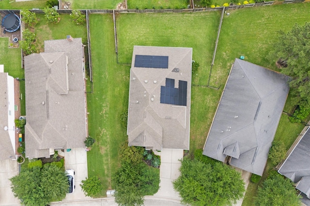 drone / aerial view