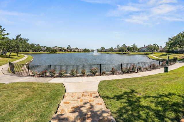 3011 Rustic Gardens Dr, Spring, TX 77386 - water view featuring fence