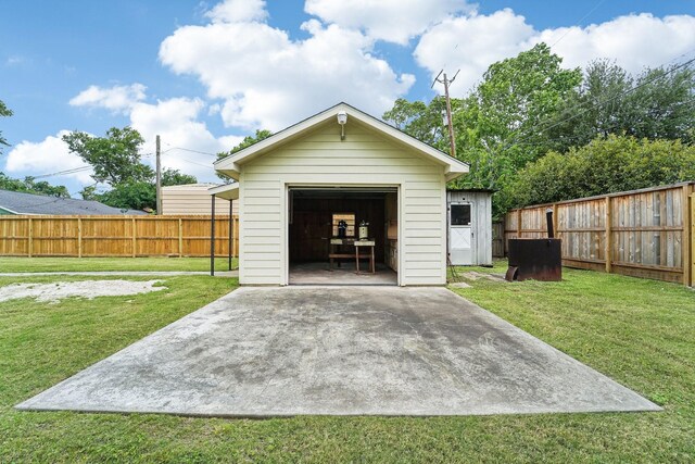 106 Faith St, Highlands, TX 77562 - view of shed