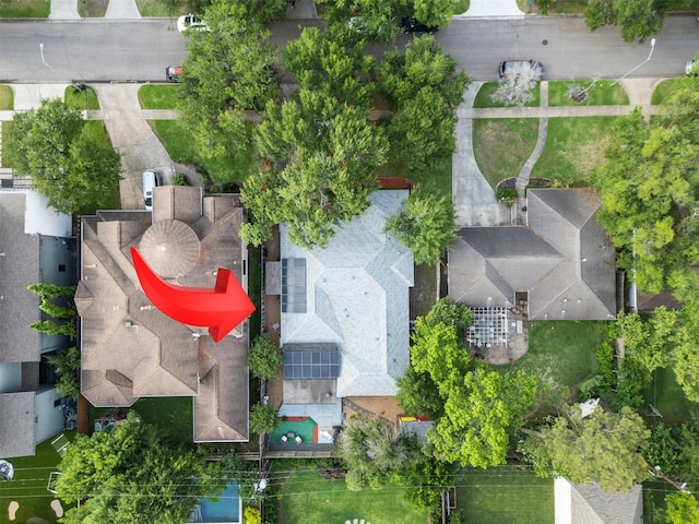 4811 Saxon St, Bellaire, TX 77401 - aerial view