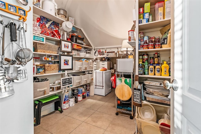 view of pantry