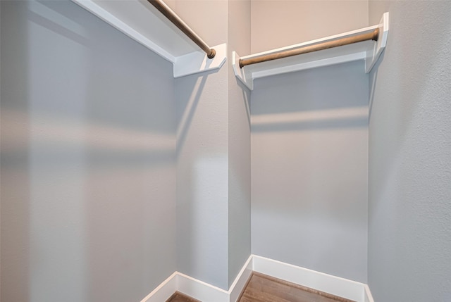 4318 E Center St, Houston, TX 77007 - spacious closet featuring wood finished floors