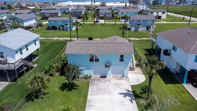 16717 Captain Hook, Jamaica Beach, TX 77554 - drone / aerial view featuring a residential view