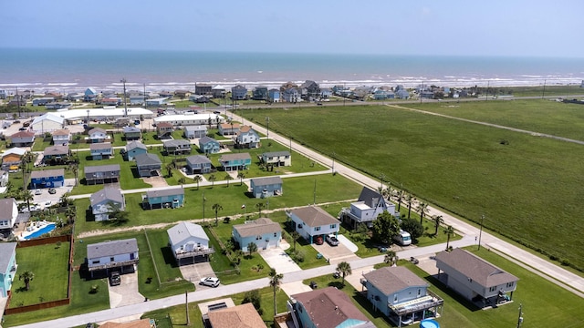 16717 Captain Hook, Jamaica Beach, TX 77554 - aerial view with a residential view and a water view