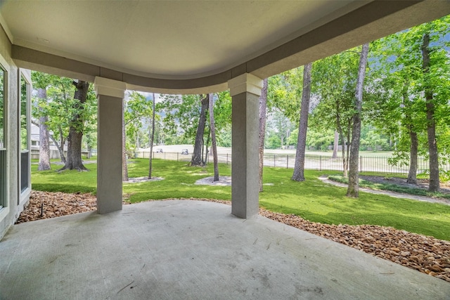 11 Twin Greens Ct, Houston, TX 77339 - view of patio / terrace with fence
