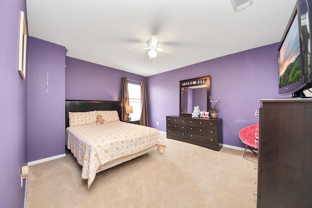 20115 Sunflower Chase Dr, Katy, TX 77449 - carpeted bedroom with baseboards and a ceiling fan