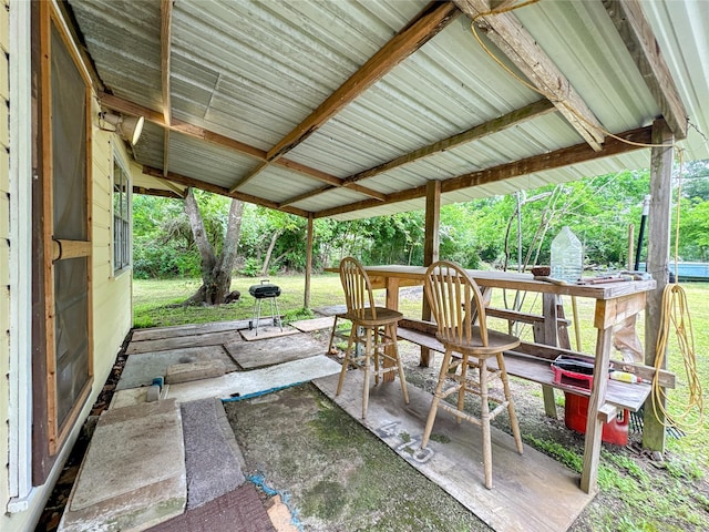 6710 County Road 203, Liverpool, TX 77577 - view of patio / terrace