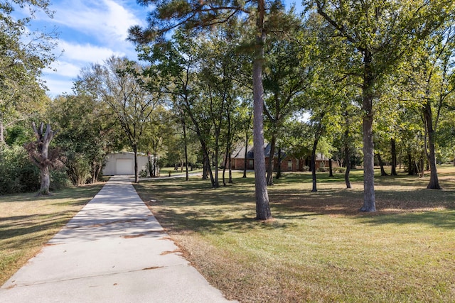 20111 Hilltop Ranch Dr, Montgomery, TX 77316 - exterior space featuring concrete driveway