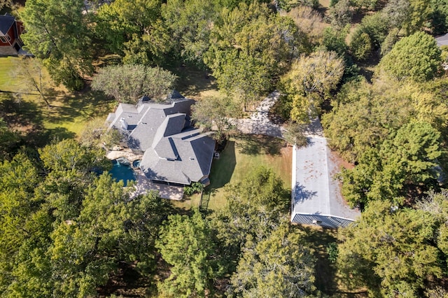 20111 Hilltop Ranch Dr, Montgomery, TX 77316 - bird's eye view
