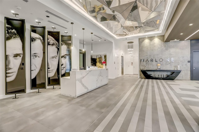 view of reception
