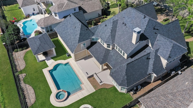 bird's eye view