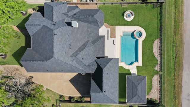 drone / aerial view