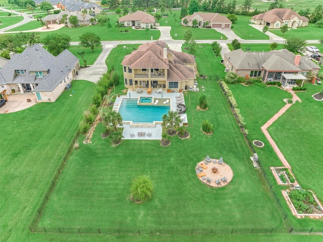 18787 Serene Water Dr, Montgomery, TX 77356 - drone / aerial view with a residential view
