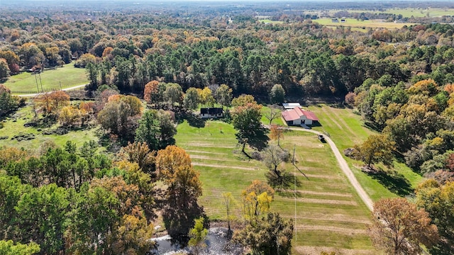 22981 Henson Rd, Montgomery, TX 77356 - drone / aerial view with a rural view and a forest view