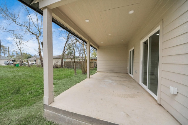 view of patio