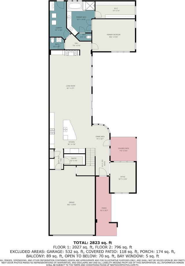 42 Sundown Ridge Pl, Tomball, TX 77375 - property floor plan
