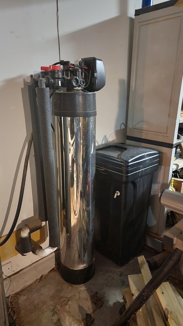 view of utility room