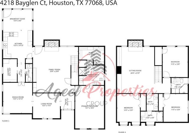 4218 Bayglen Ct, Houston, TX 77068 - view of layout