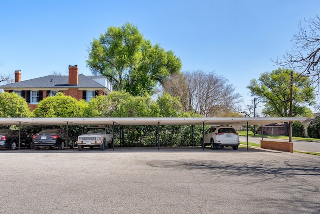401 E Main St, Brenham, TX 77833 - view of covered parking lot