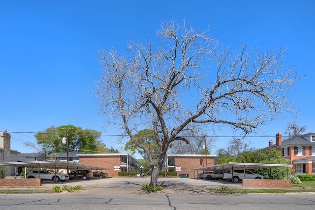 401 E Main St, Brenham, TX 77833 - view of front of property featuring covered parking