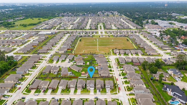 14627 Monterey Cypress Dr, Houston, TX 77068 - bird's eye view featuring a residential view