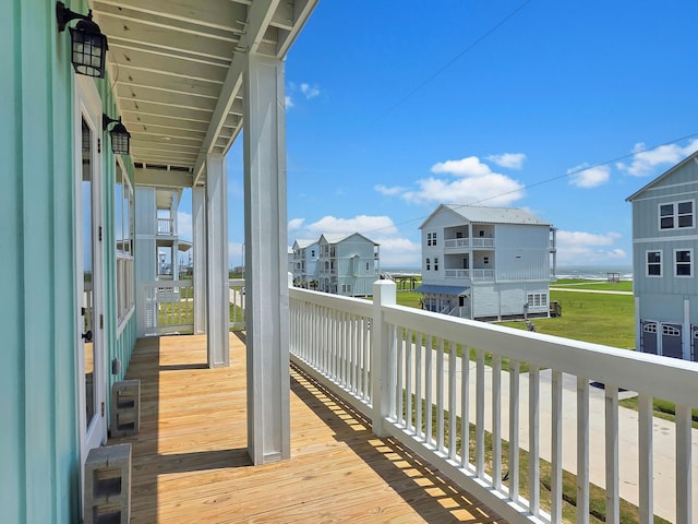 525 Annabelle Dr, Gilchrist, TX 77617 - view of wooden terrace