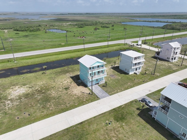 525 Annabelle Dr, Gilchrist, TX 77617 - aerial view featuring a water view and a rural view