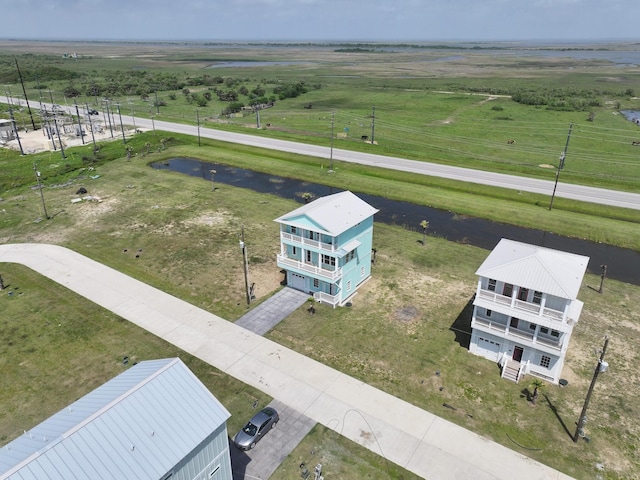 525 Annabelle Dr, Gilchrist, TX 77617 - birds eye view of property with a rural view and a water view