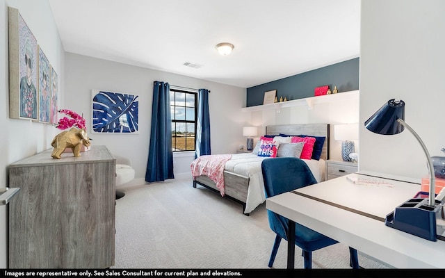 2706 Obsidian Dr, Rosharon, TX 77583 - carpeted bedroom with visible vents