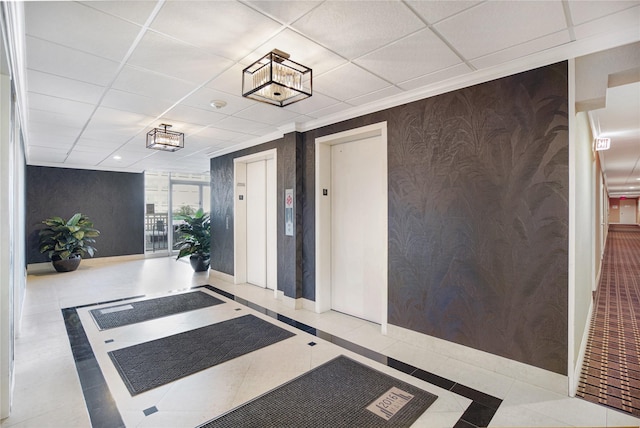 view of community lobby