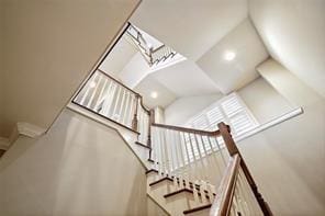 view of staircase