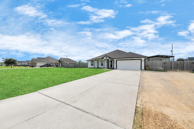 11202 Leah Elizabeth Dr, Needville, TX 77461 - single story home featuring driveway and a garage