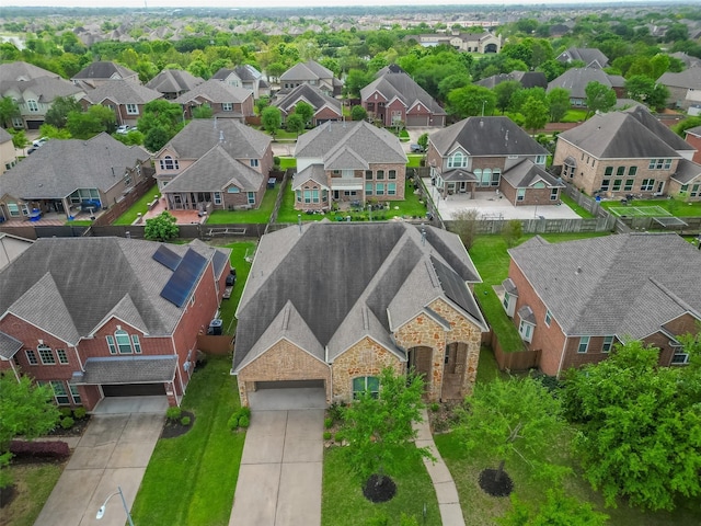 17019 Mahogany Trace Ln, Richmond, TX 77407 - bird's eye view featuring a residential view