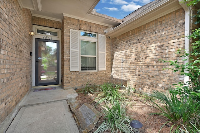 7551 Basswood Forest Ct, Houston, TX 77095 - view of exterior entry with brick siding