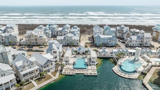 201 Lakeshore St, Port Aransas, TX 78373 - bird's eye view with a water view