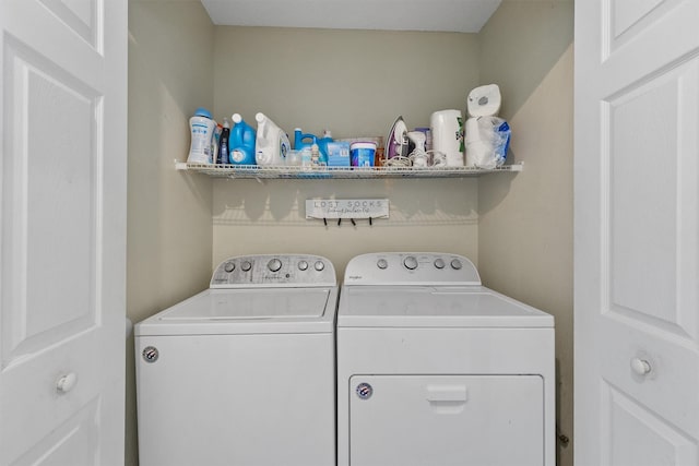 18730 Haughland Dr, Cypress, TX 77433 - laundry area with separate washer and dryer