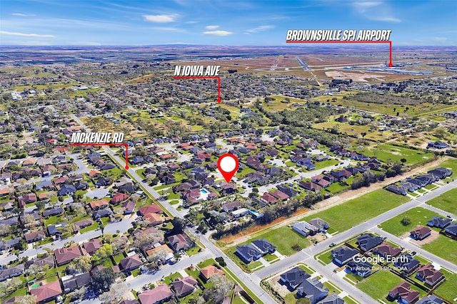 701 Briar Ct, Brownsville, TX 78521 - bird's eye view