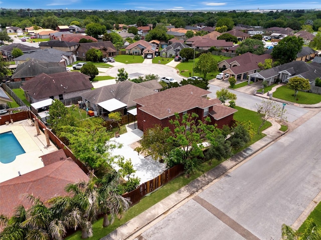 701 Briar Ct, Brownsville, TX 78521 - drone / aerial view featuring a residential view