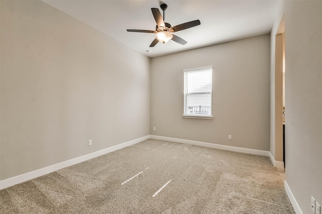 11131 Heartleaf Aster Way, Cypress, TX 77433 - unfurnished room featuring baseboards, ceiling fan, and light colored carpet