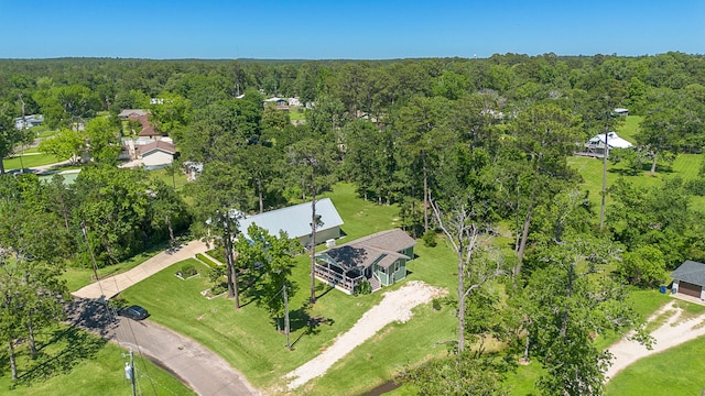 315 Lakeview Hbr, Onalaska, TX 77360 - drone / aerial view of a forest