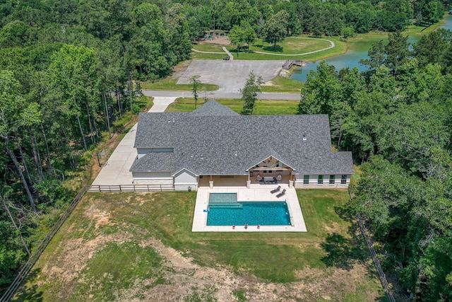 8577 Majestic Lake Ct, Montgomery, TX 77316 - view of subject property with a large body of water